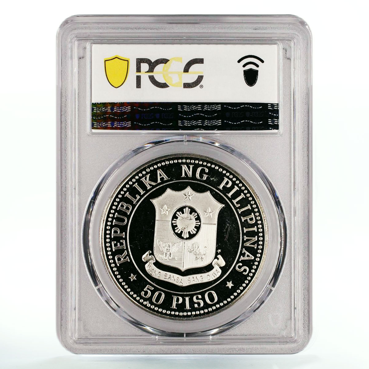 Philippines 50 piso International Year of the Child PR64 PCGS silver coin 1979