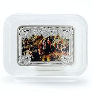 Andorra 5 diners Multiplication of bread The Wonders of Jesus silver coin 2012