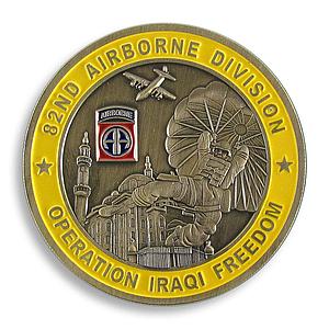 US Army, Military, 82nd Airborne Division, War, NAVY, Soldier, Medal, Souvenir