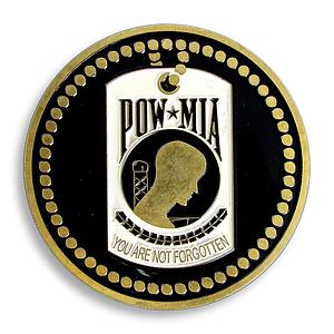 US Army, Military, Eagle, POW/MIA, Medal, War, NAVY, HONOR, Soldiers, Souvenir