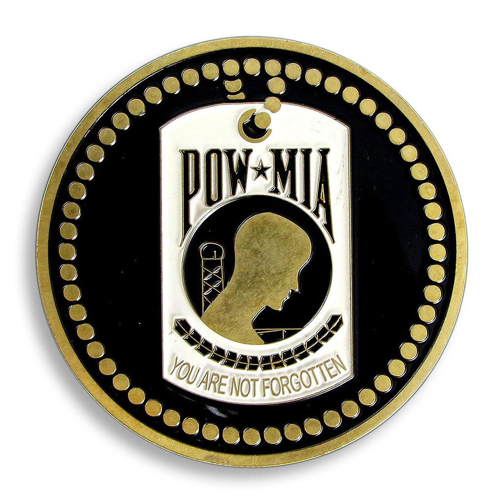 US Army, Military, Eagle, POW/MIA, Medal, War, NAVY, HONOR, Soldiers, Souvenir