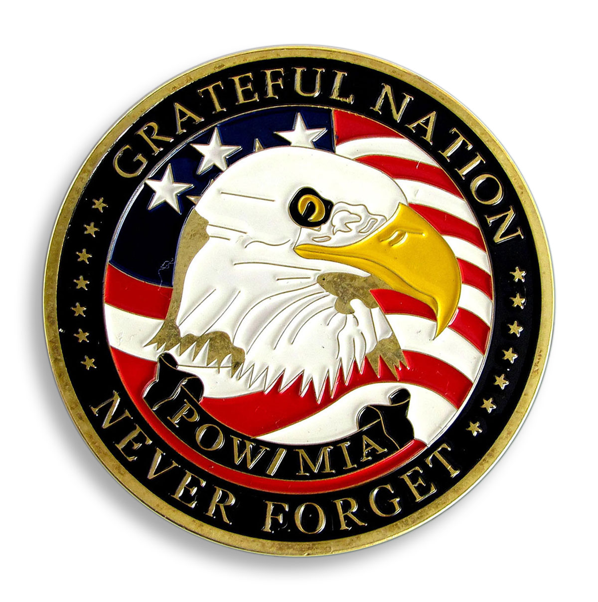 US Army, Militarty, Eagle, POW/MIA, Medal, War, NAVY, HONOR, Soldiers, Souvenir