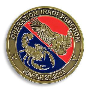US Army, Military, Operation Freedom, War, NAVY, Eagle, Scorpion, Souvenir