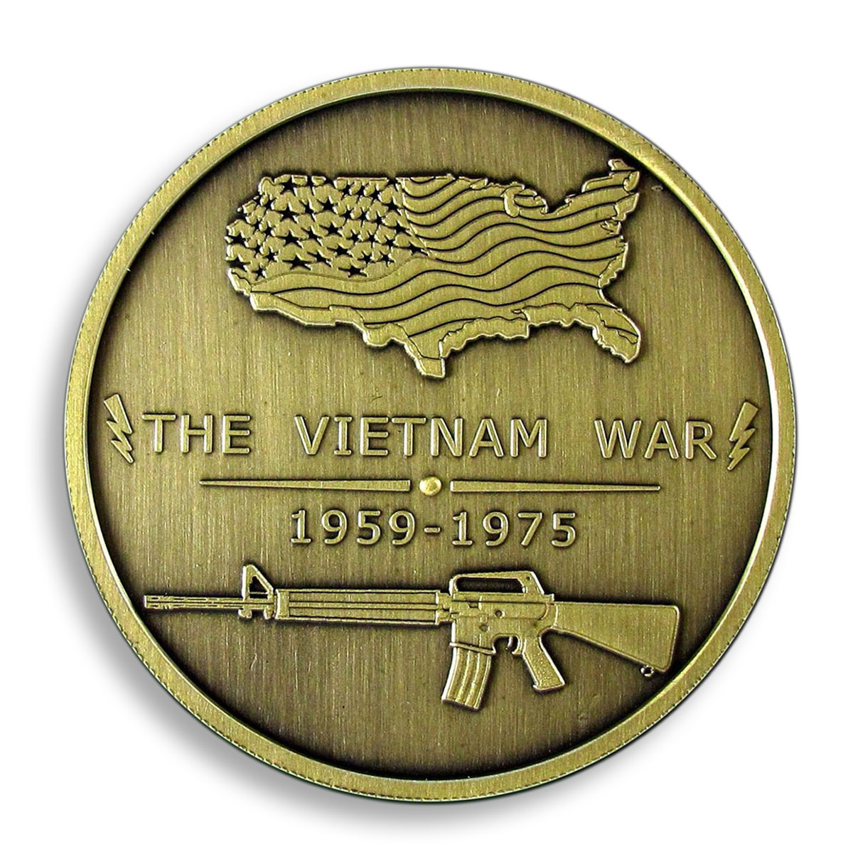 US Army, Vietnam War, Memorial, M16, Honor, Military, Duty, Courage, Souvenir
