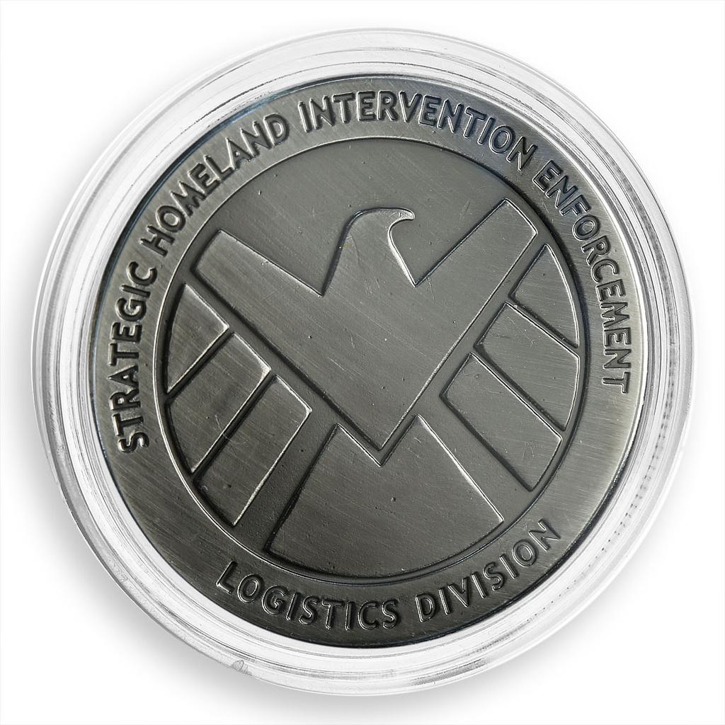 US SHIELD Fictional organization to fight crime in the comics, token