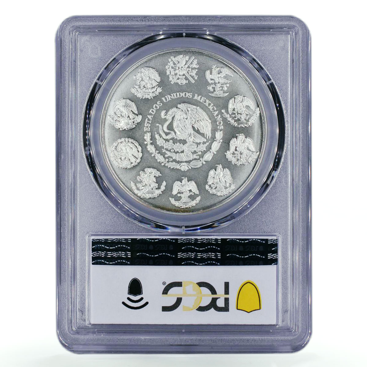 Mexico 1 onza Libertad Angel of Independence MS68 PCGS silver coin 2004