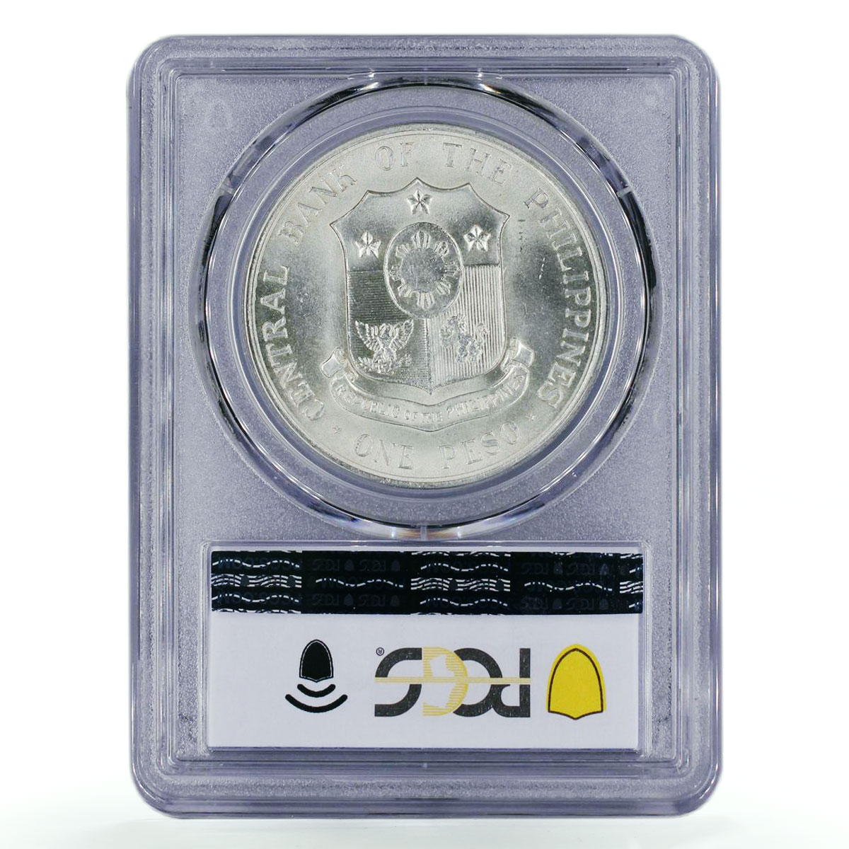 Philippines 1 peso 100 Anniversary Birth Andres Bonifacio MS64 PCGS silver 1963