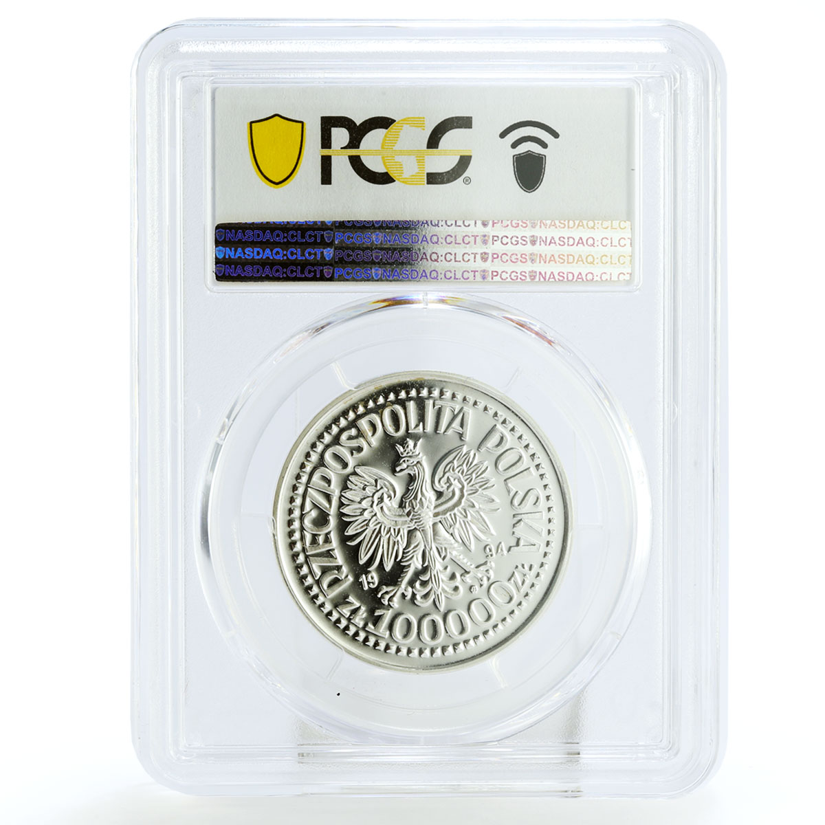 Poland 100000 zlotych 50 Anniversary Warsaw Uprising PR69 PCGS silver coin 1994