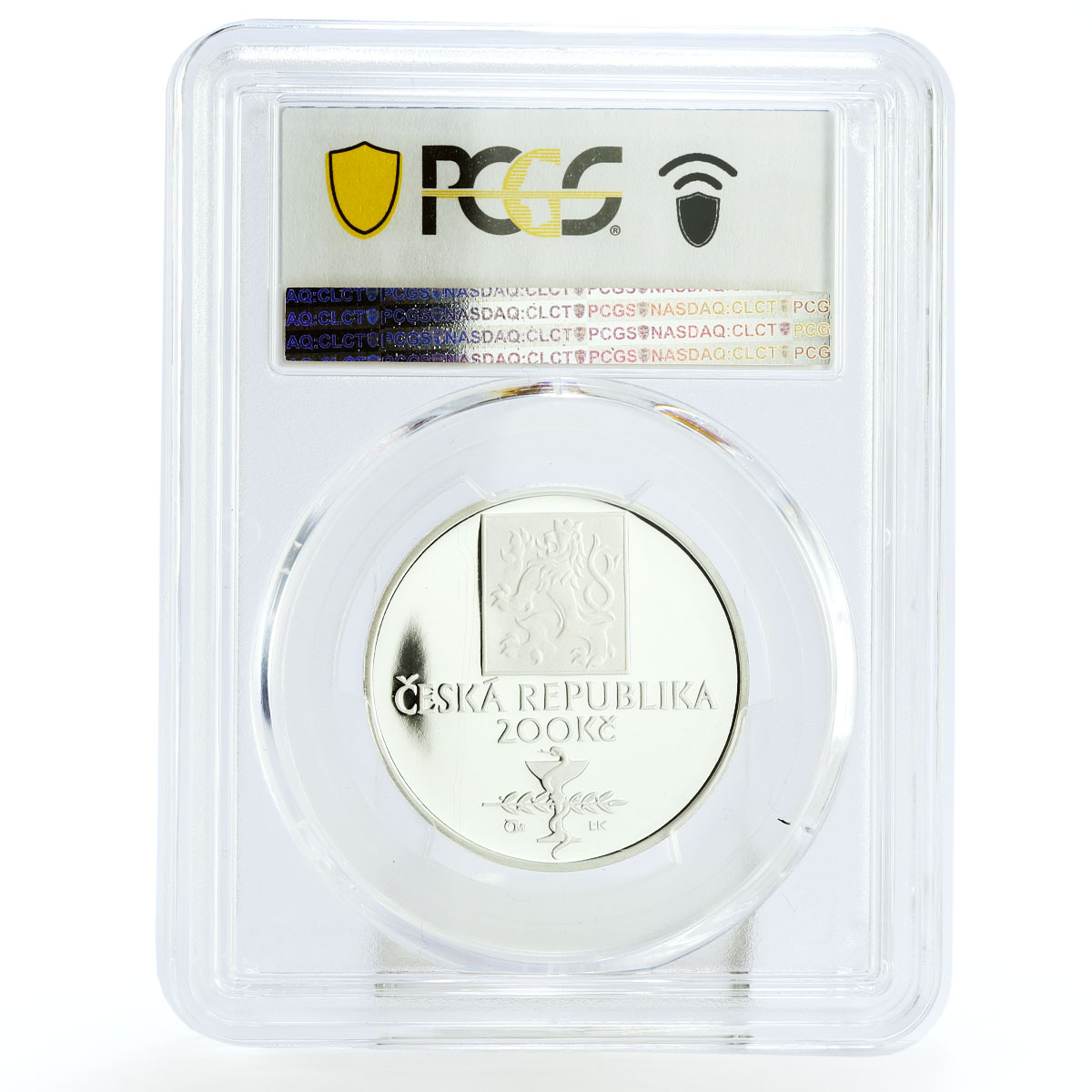 Czech Republic 200 korun Painter Josef Thomayer Art PR69 PCGS silver coin 2003