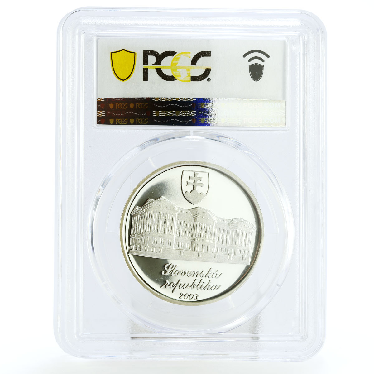 Slovakia 200 korun Josef Skultety Museal Company PR69 PCGS silver coin 2003