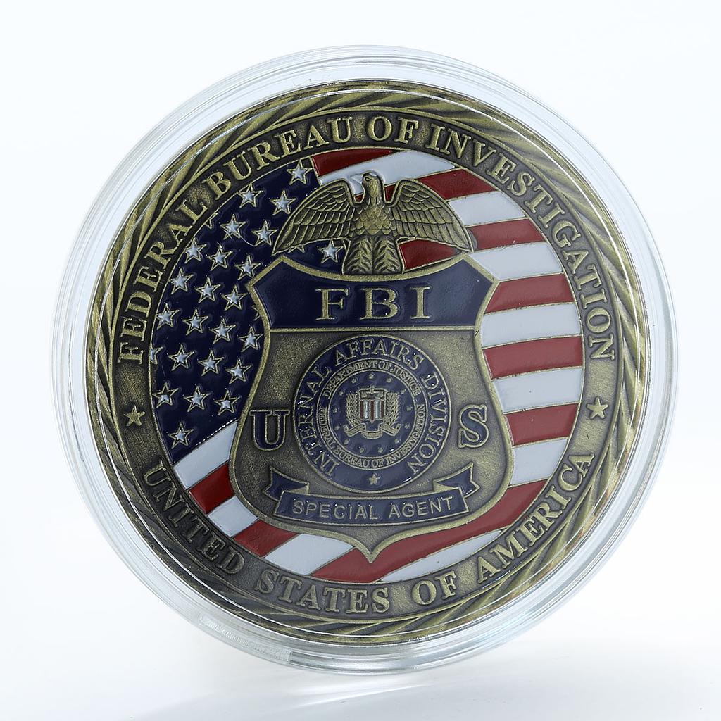 USA Federal Bureau of Investigation Special Agent St. Michael token