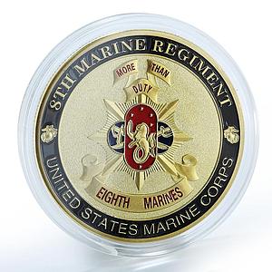USA Marine Corps, 8th Marine Regiment, More then Duty, Military token