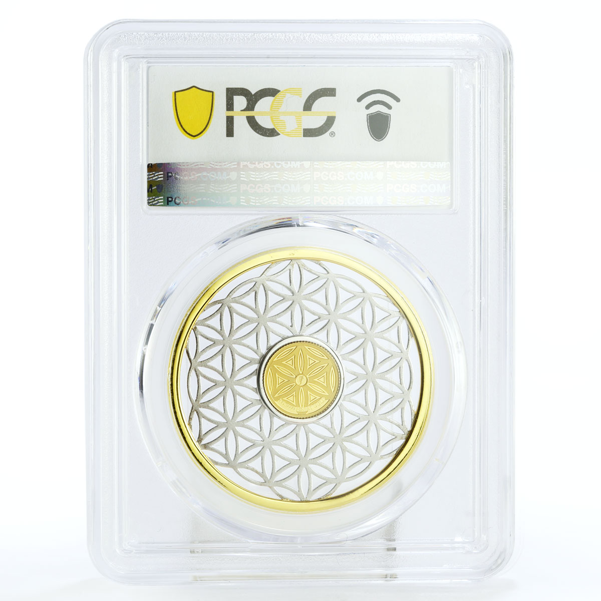 Barbados 10 dollars Vital Flower of Life Longevity PR68 PCGS AuAg coin 2020