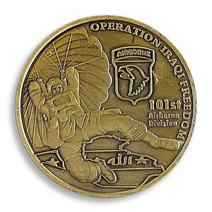 USA, Operation Freedom, 101th Airborne Division, Military Duty Honor Token