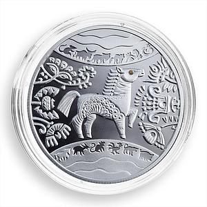 Ukraine 5 hryvnia Year of Horse Oriental Calendar silver proof coin 2014
