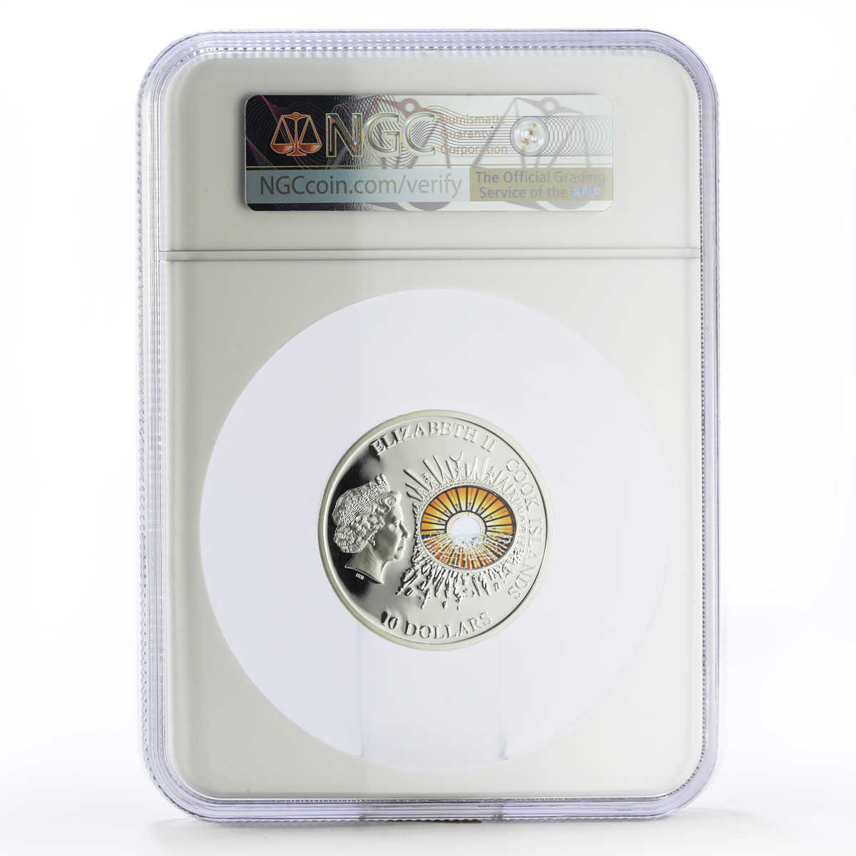 Cook Islands 10 dollars 100 Years Titanic Ship Liner PF69 NGC silver coin 2012