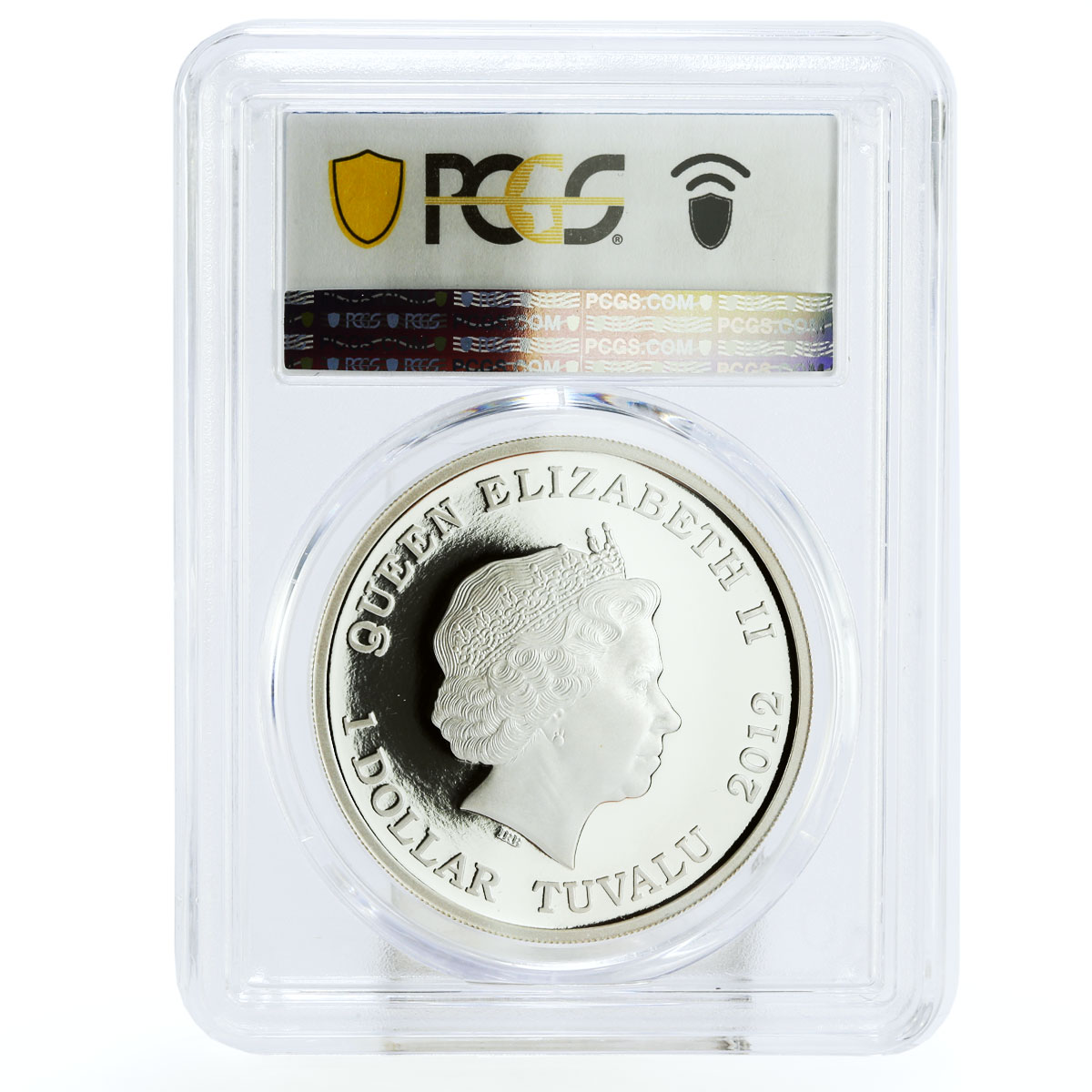 Tuvalu 1 dollar 100 Years Titanic Ship Liner PR70 PCGS colored silver coin 2012
