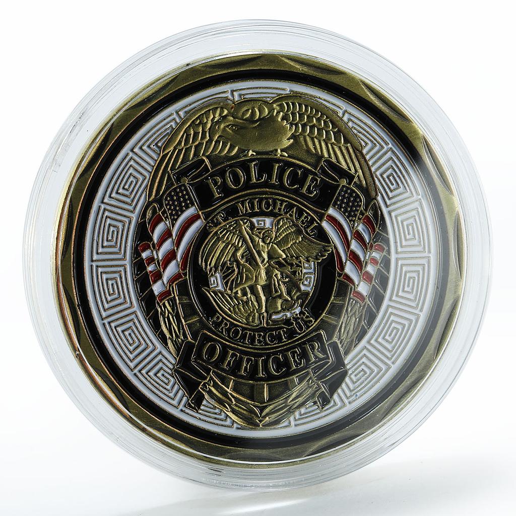 Archangel Michael the Holy Order of Law Police Officer's token