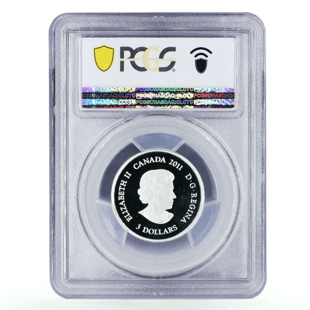 Canada 3 dollars Birhtstones April Diamond PR70 PCGS silver coin 2011