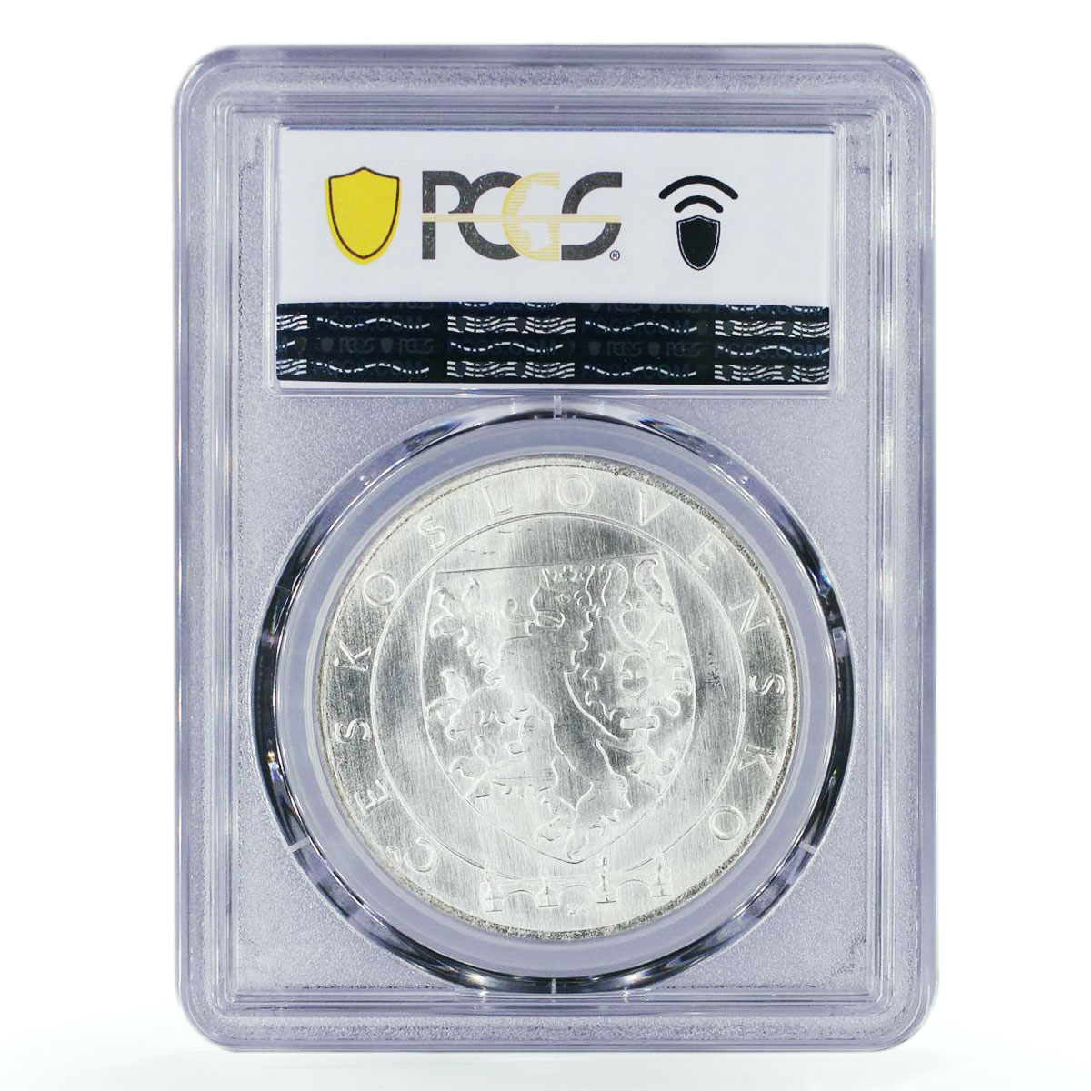 Czechoslovakia 100 Years Sculptor Josef Myslbek MS66 PCGS silver medal 1972