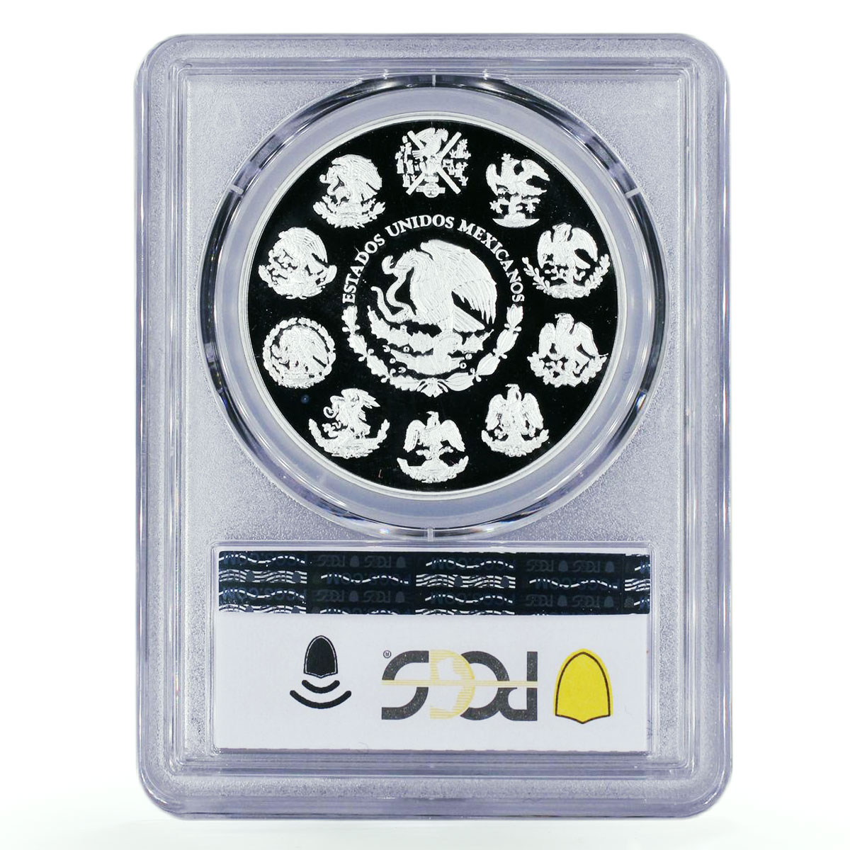 Mexico 1 onza Libertad Angel of Independence PR69 PCGS silver coin 2008