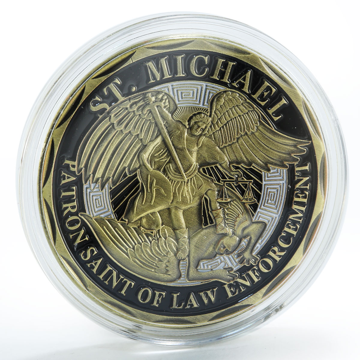 Archangel Michael the Holy Order of Law Police Officer's token