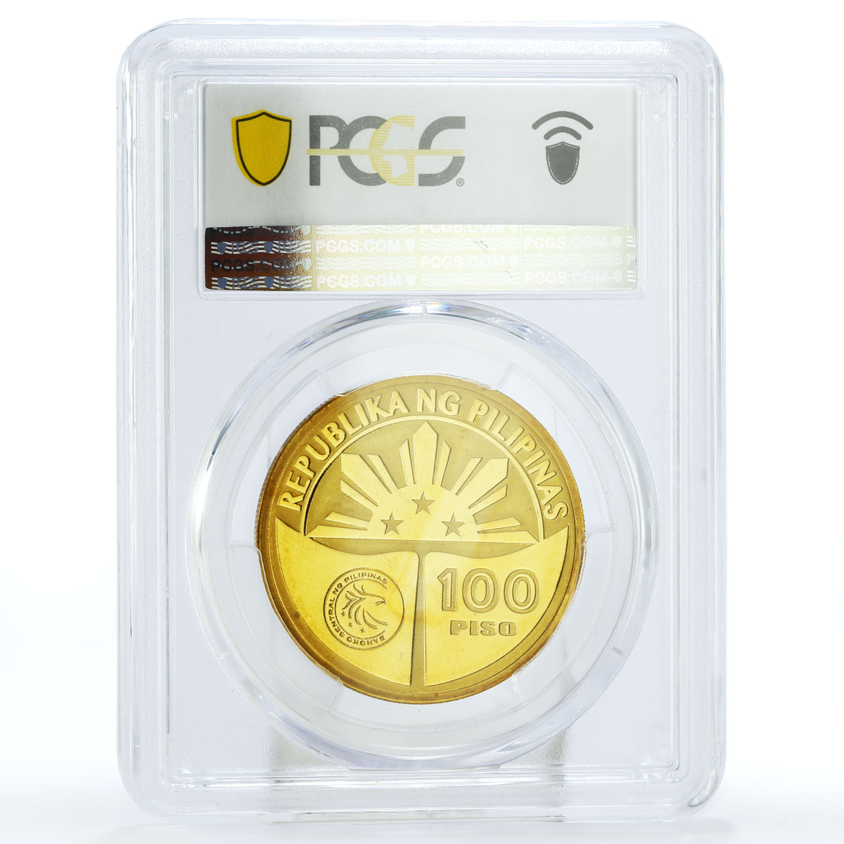 Philippines 100 piso 100 Years Mariano Ponce MS68 PCGS nordic gold coin 2018