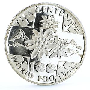 Switzerland 20 francs 100th Anniversary of FIFA Football proof silver coin 2004