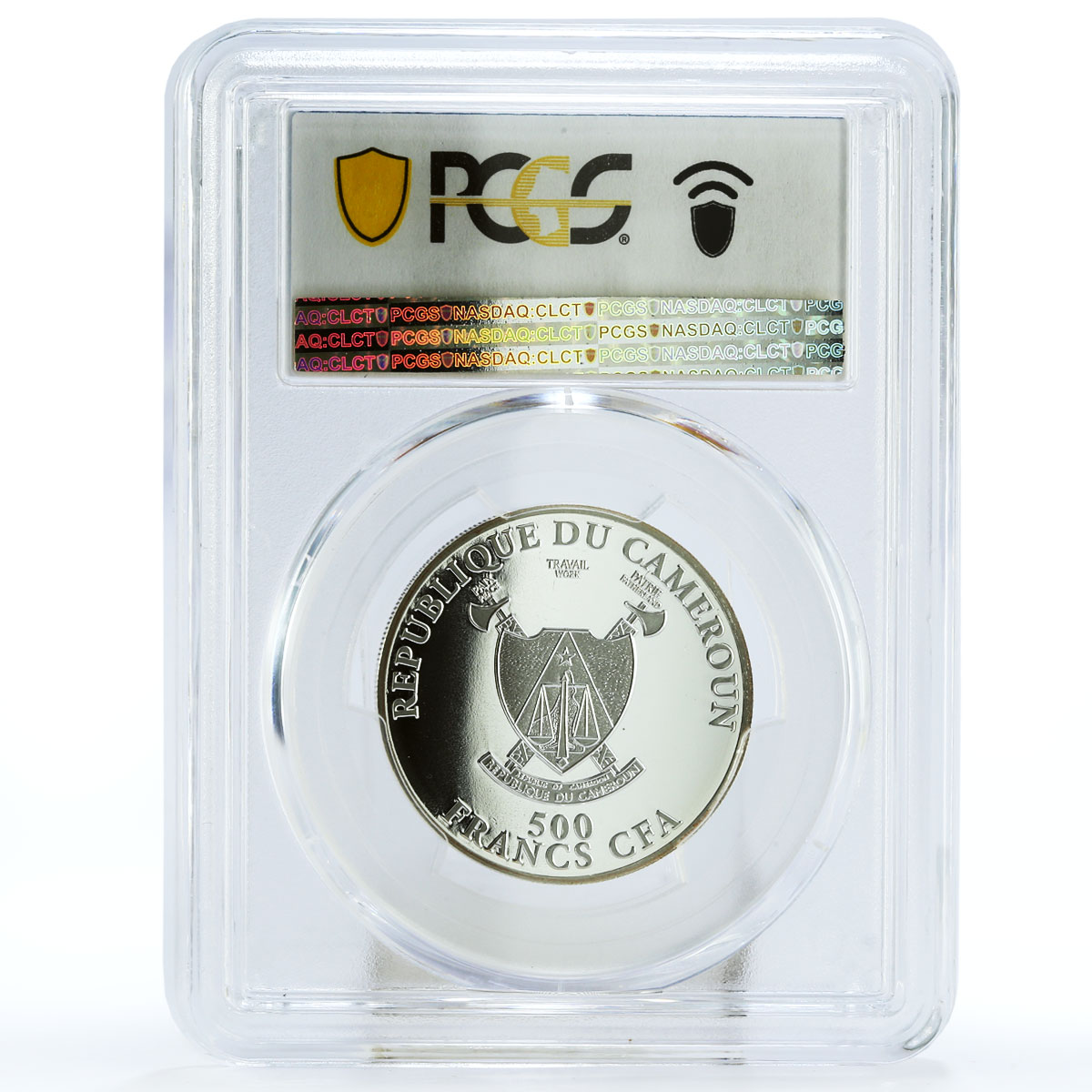 Cameroon 500 francs Odyssey Circe PR70 PCGS silver coin 2018
