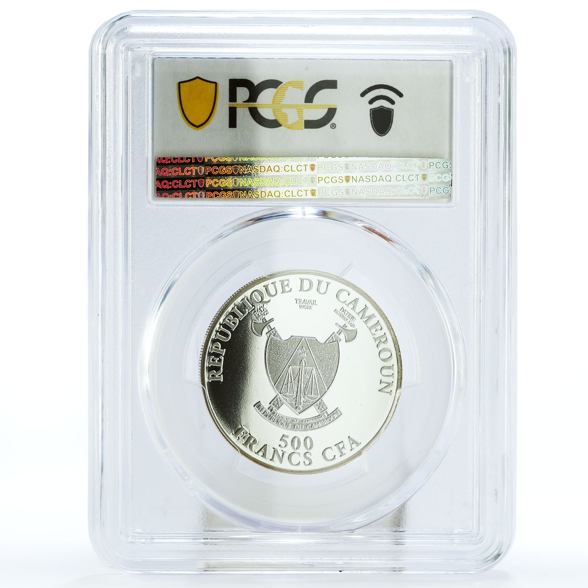 Cameroon 500 francs Odyssey Sirens PR70 PCGS silver coin 2018