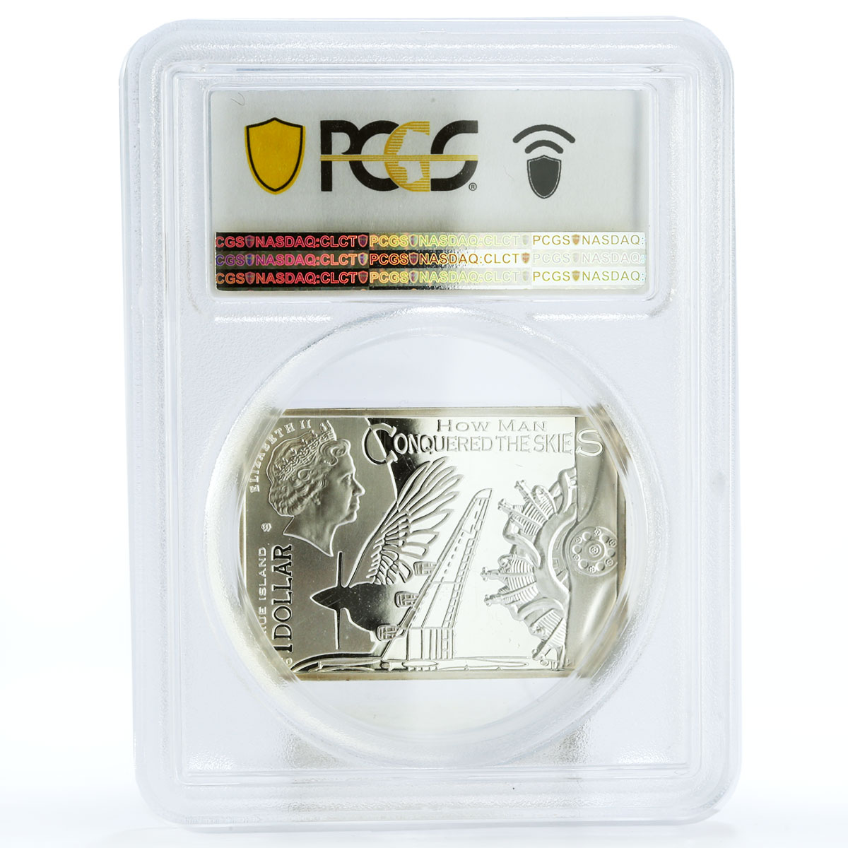 Niue 1 dollar Icarus How Man Conquered Skies PR69 PCGS silver coin 2010