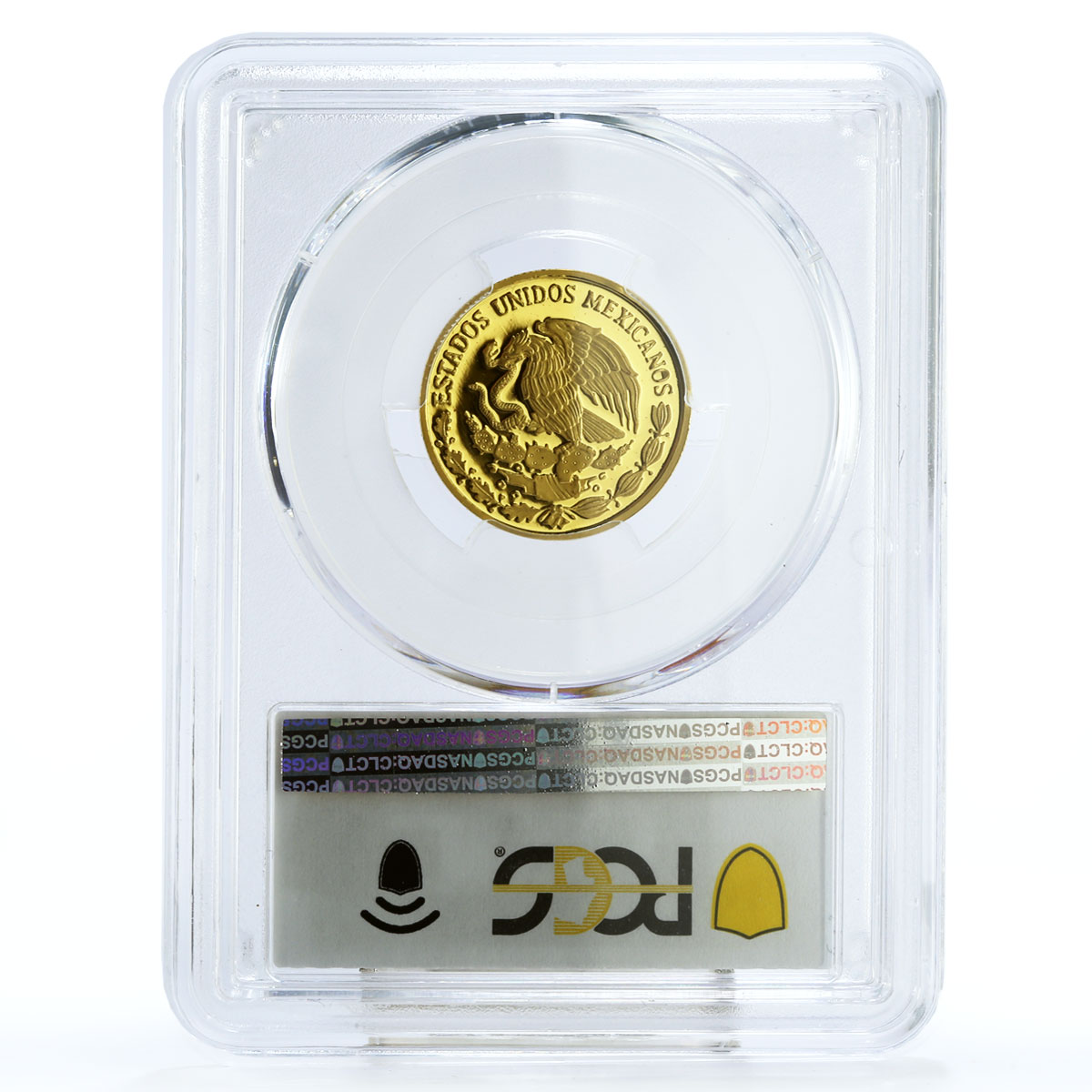 Mexico 20 pesos UNICEF Charrito Cowboy Child PR69 PCGS gold coin 1999