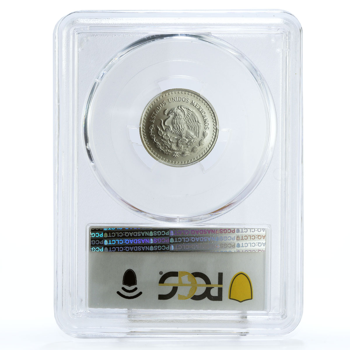 Mexico 1/10 onza Libertad Angel of Independence MS67 PCGS silver coin 1998