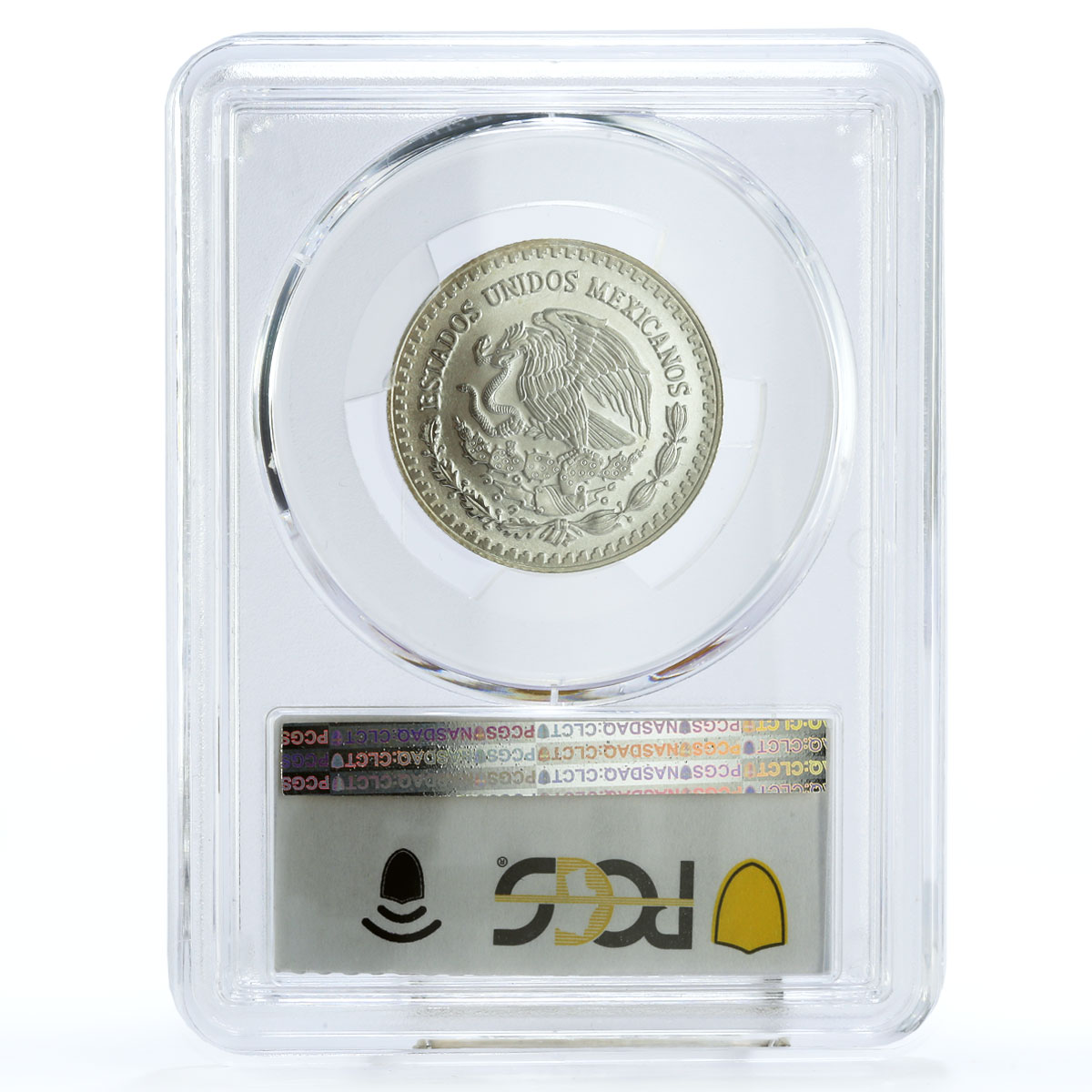 Mexico 1/4 onza Libertad Angel of Independence MS69 PCGS silver coin 1998