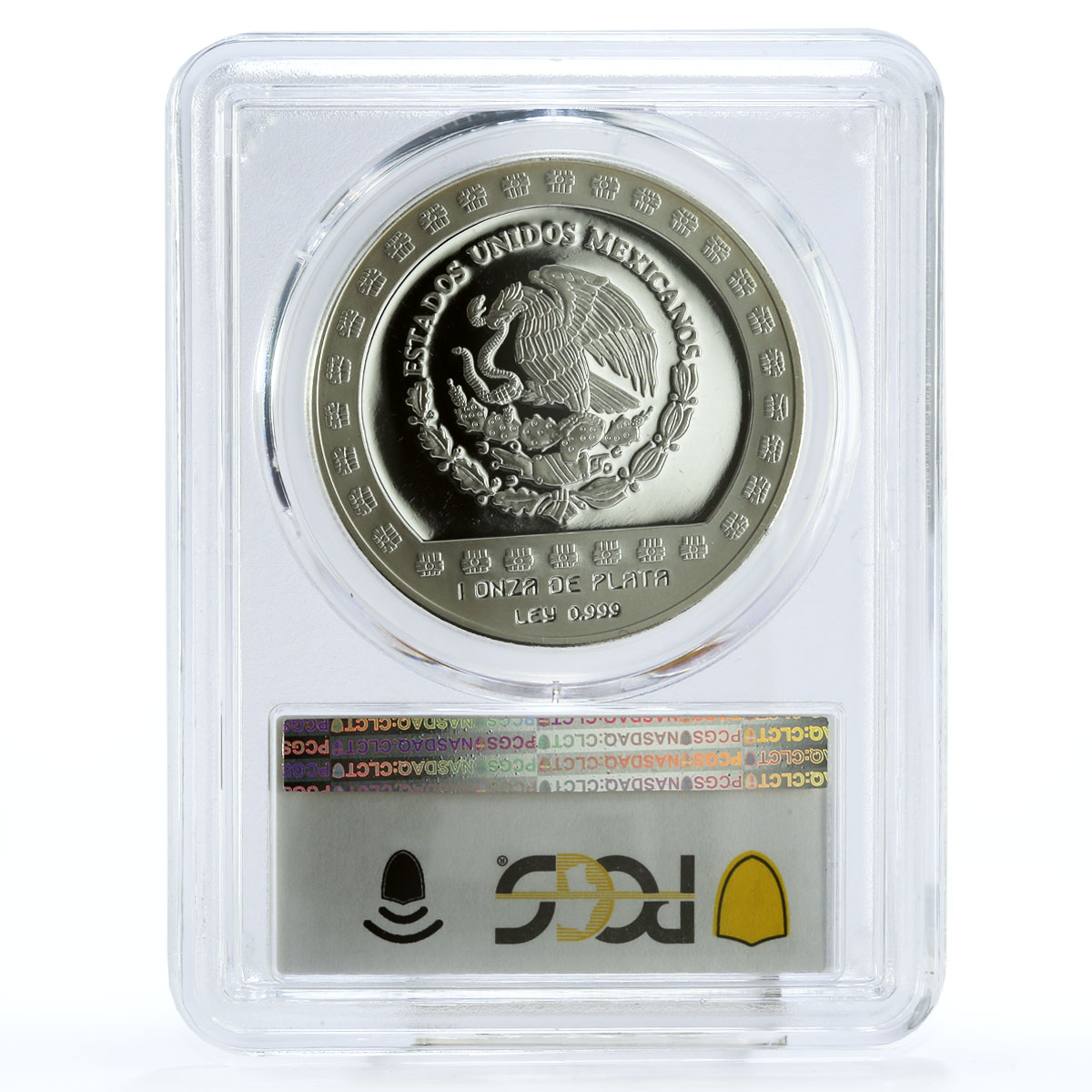 Mexico 100 pesos Huehueteotl God of Fire Statue PR69 PCGS silver coin 1992