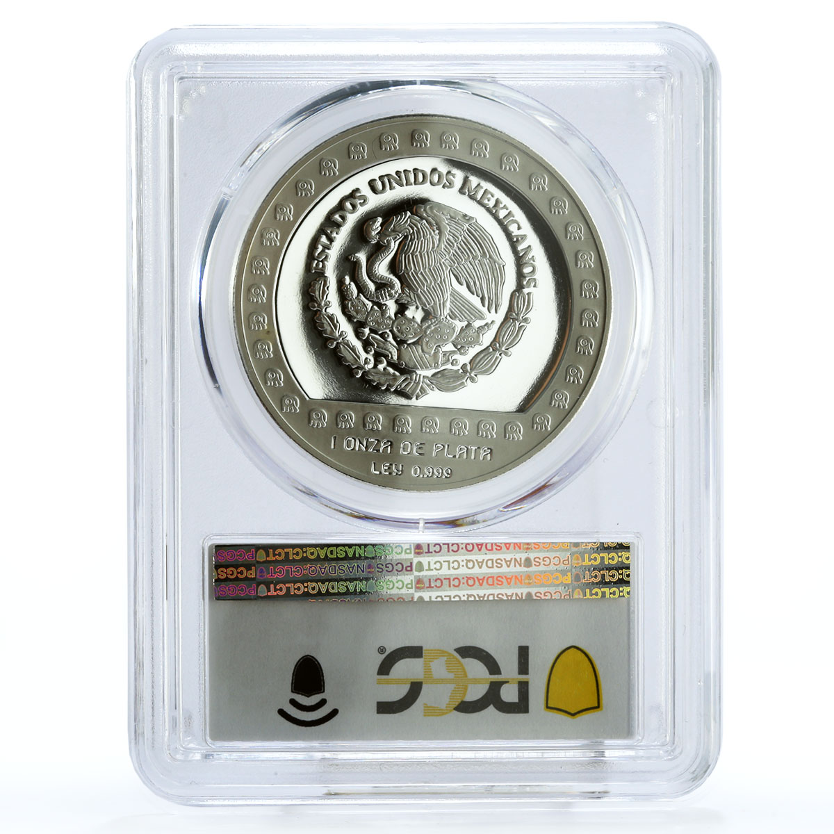 Mexico 100 pesos Precolombina Brasero Efigie Statue PR69 PCGS silver coin 1992