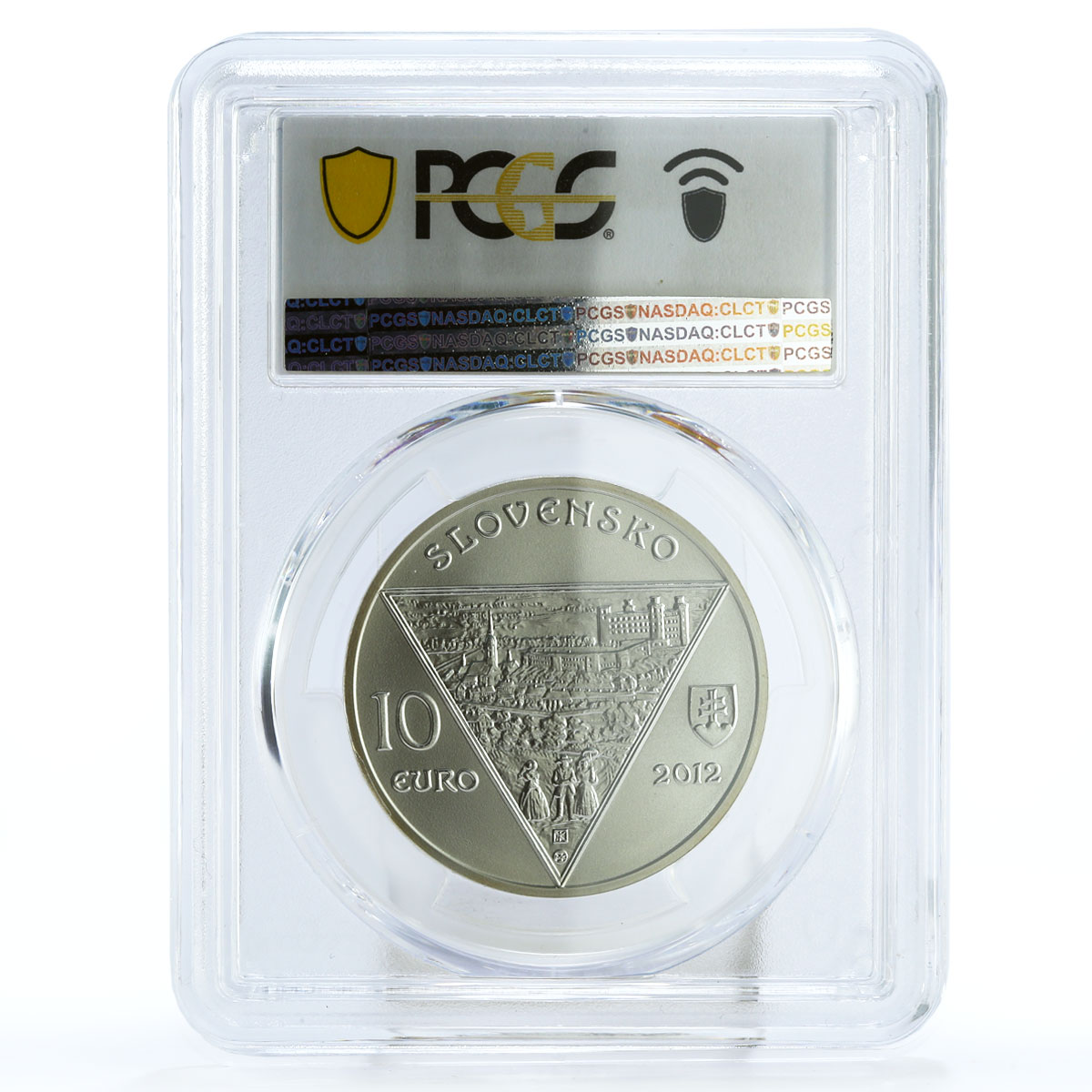 Slovakia 10 euro 250th Birth of Chatam Sofer MS70 PCGS silver coin 2012