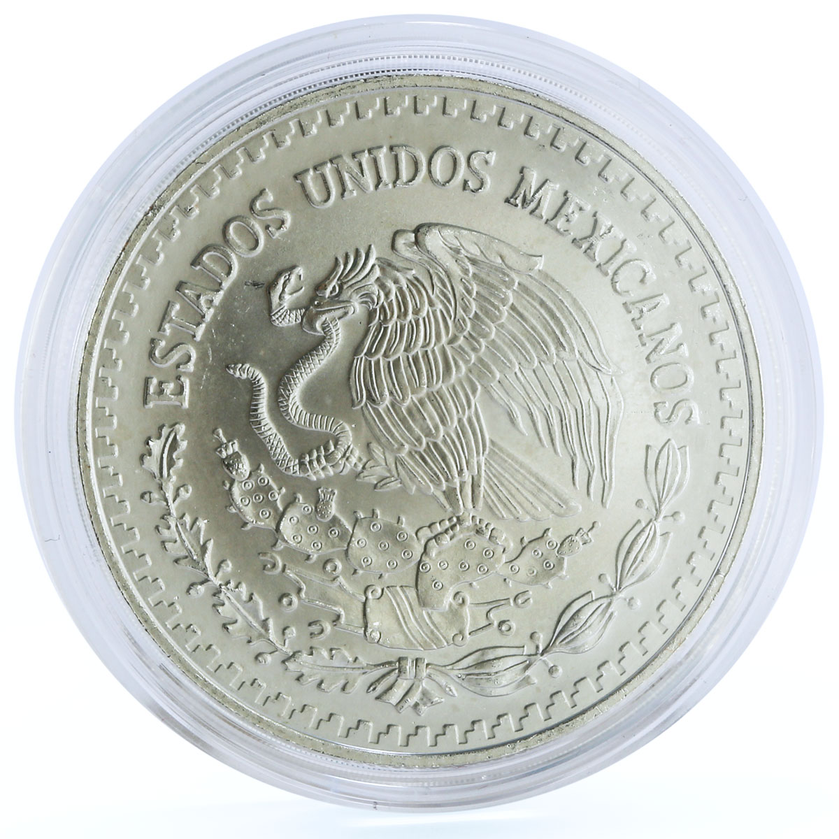 Mexico 1 onza Libertad Angel of Independence silver coin 1996