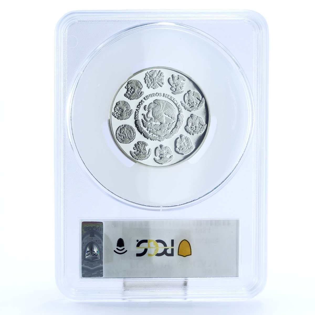 Mexico 10 pesos Millennium Series Architecture PR69 PCGS silver coin 1999-2000
