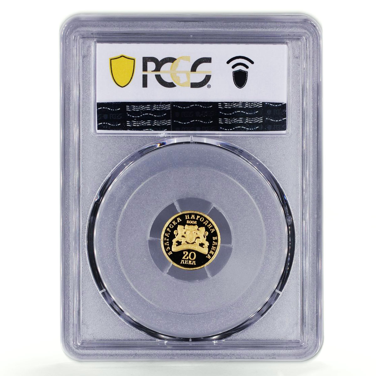Bulgaria 20 leva Tsar Boris I the Baptist Canonization PR68 PCGS gold coin 2008
