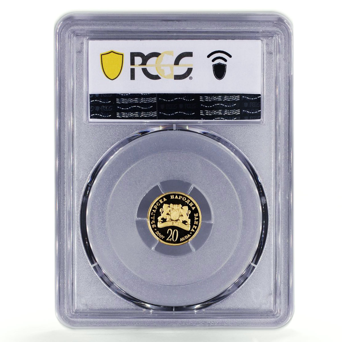 Bulgaria 20 leva Religion Faith St. George the Victorious PR69 PCGS Au coin 2007