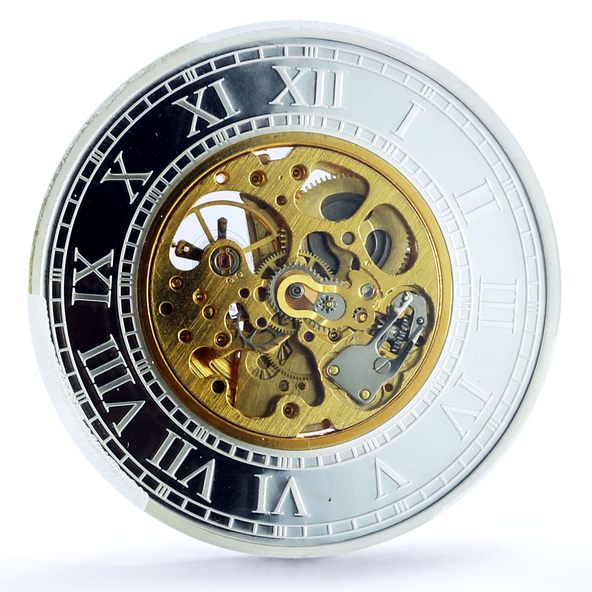 Tanzania 1000 shillings Time History Mechanical Clock PR68 PCGS silver coin 2015