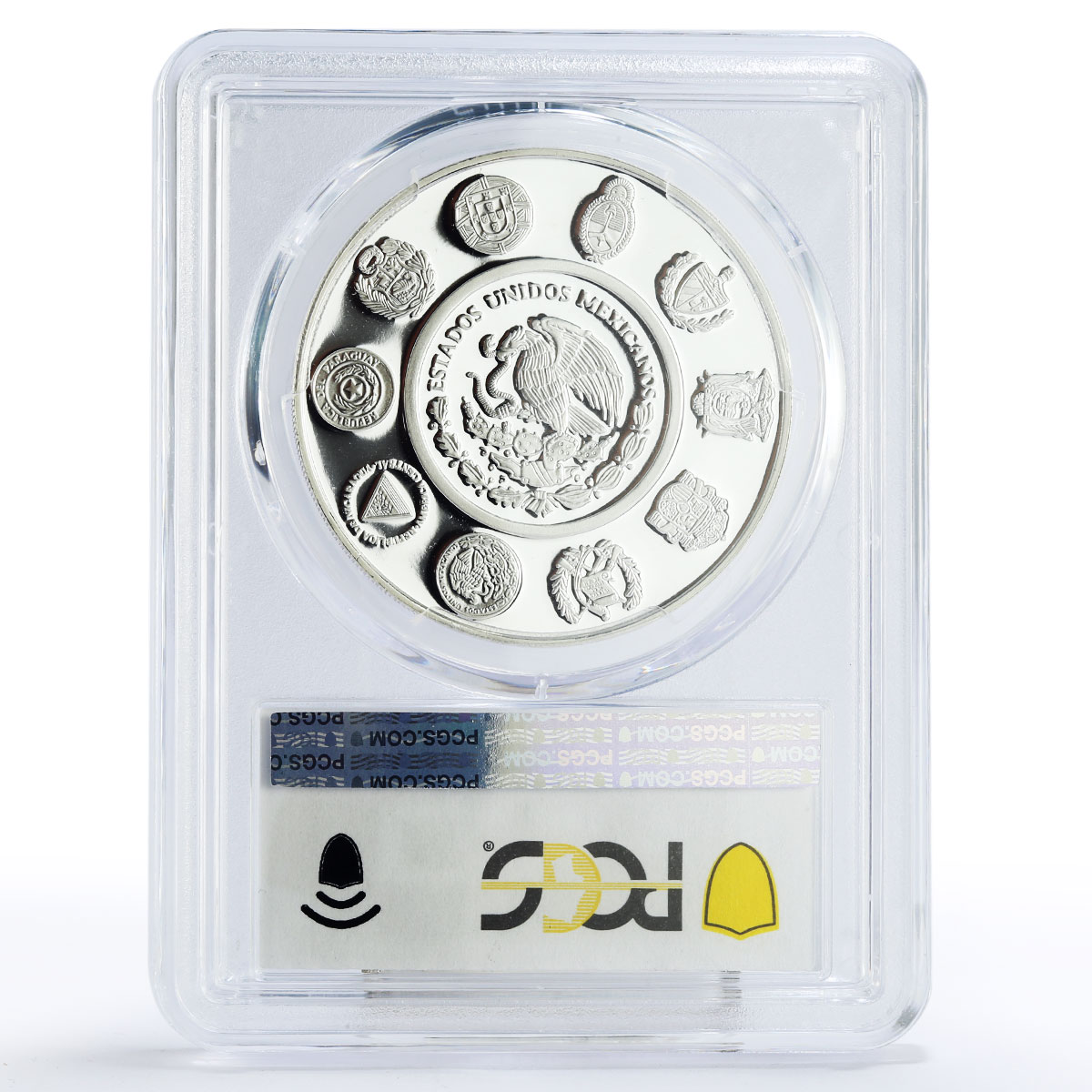 Mexico 5 pesos Acapulco Galleon Ship Clipper PR69 PCGS proof silver coin 2003