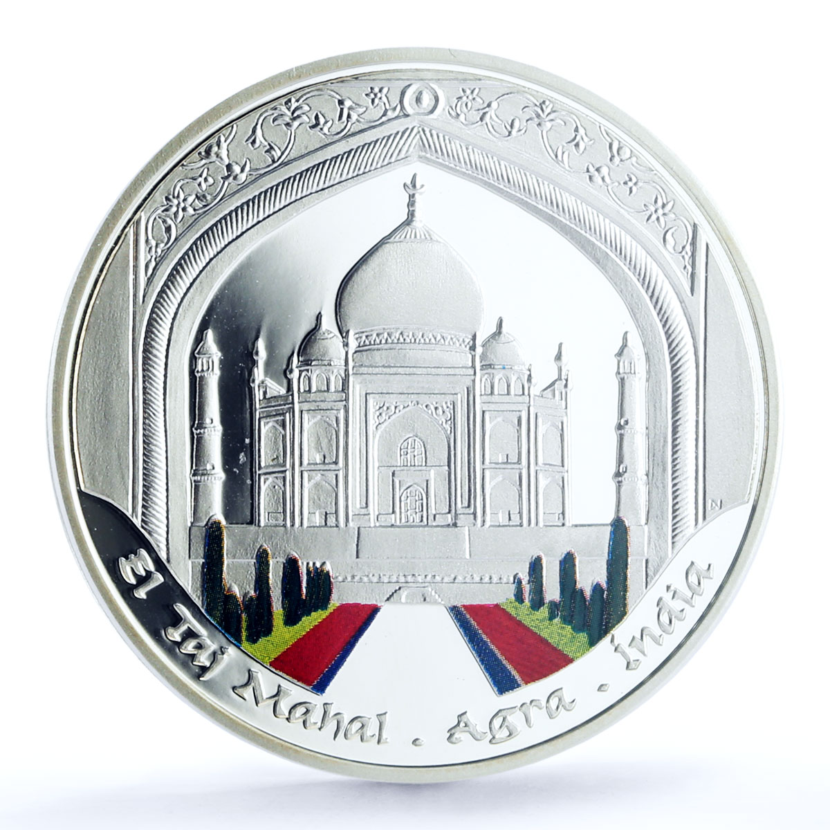 Andorra 10 diners World of Wonders Taj Mahal Palace PR69 PCGS silver coin 2009