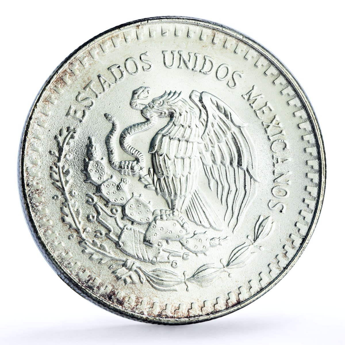 Mexico 1 onza Libertad Angel of Independence silver coin 1991