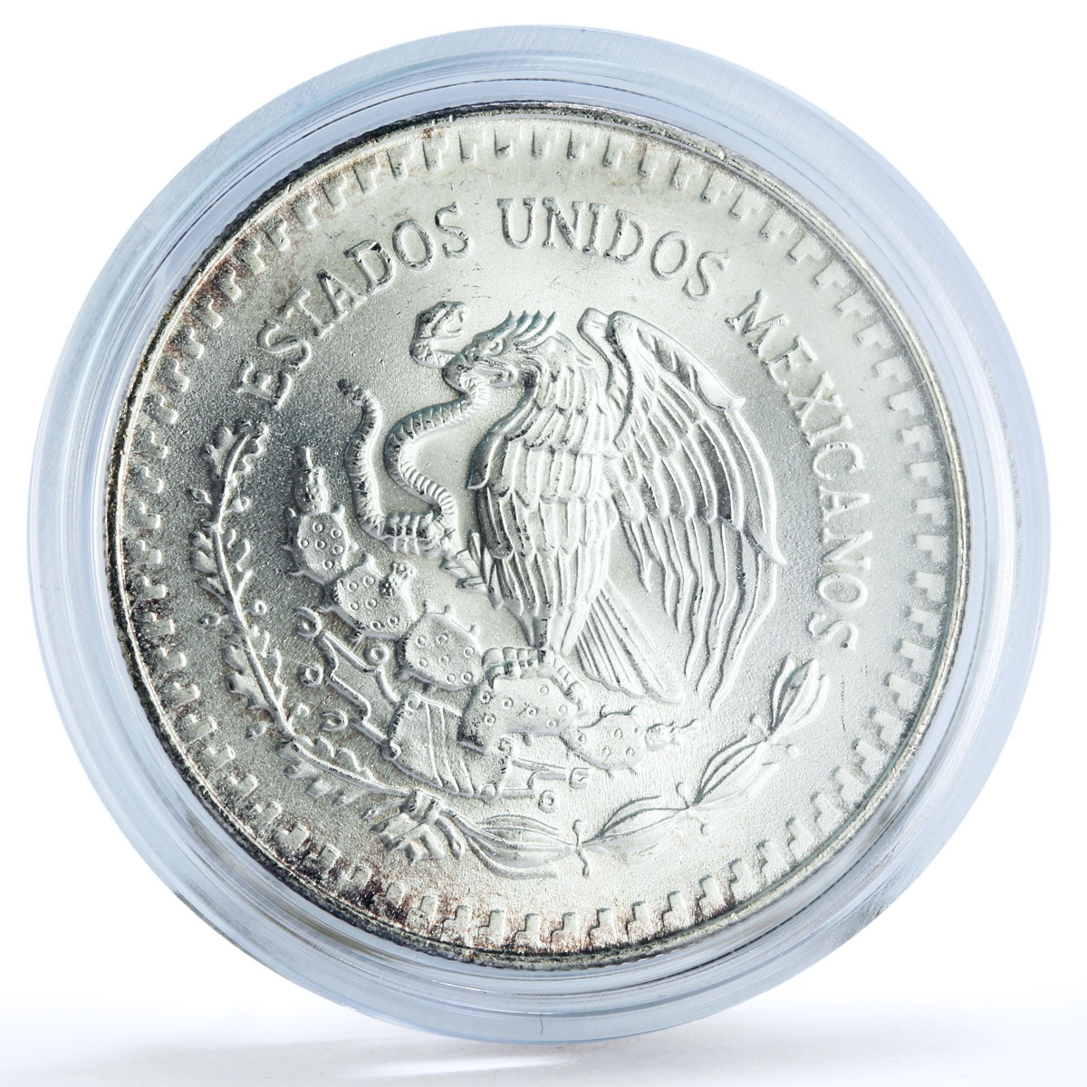 Mexico 1 onza Libertad Angel of Independence silver coin 1991