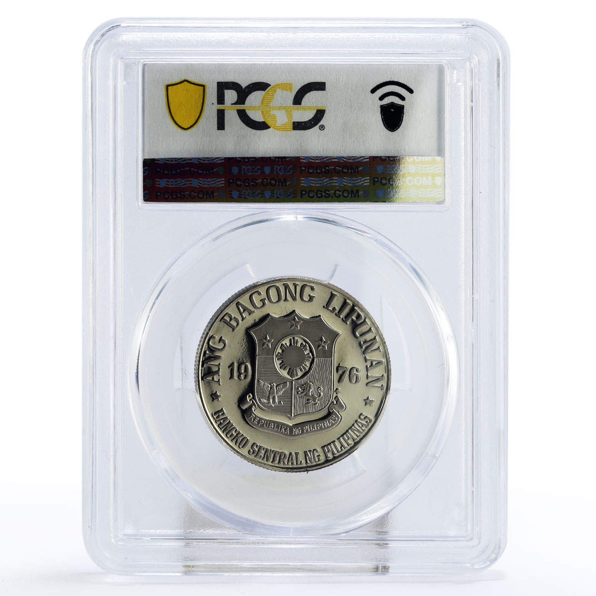 Philippines 1 piso Revolutionary Jose Rizal PR70 PCGS CuNi coin 1976