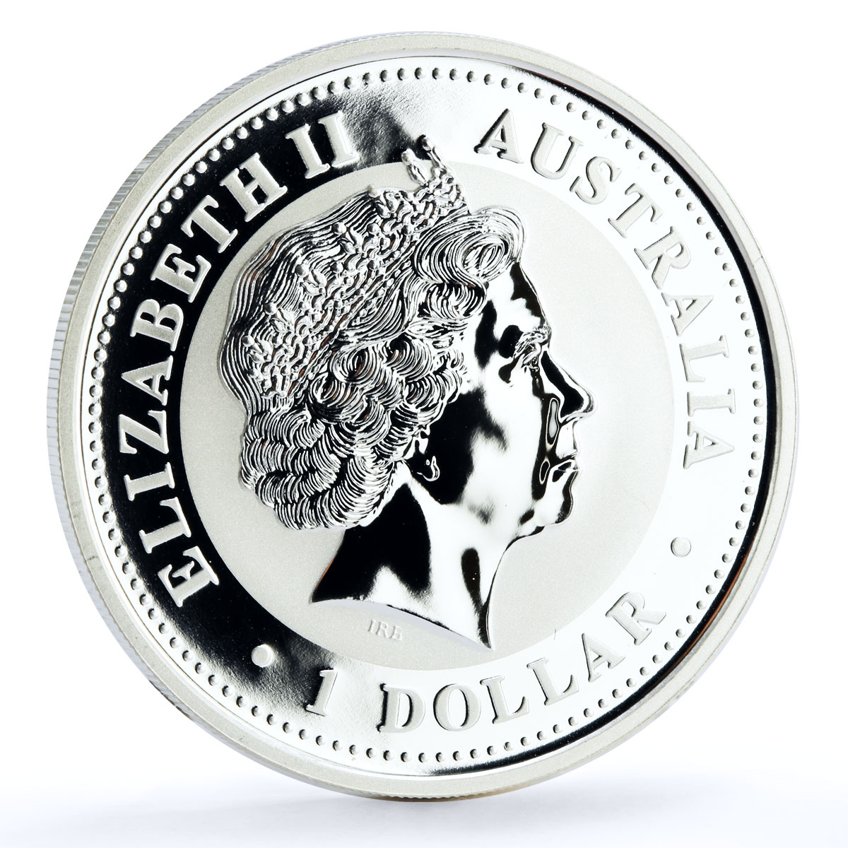 Australia 1 dollar Kookaburra Bird Zodiac Signs Aries silver coin 2005