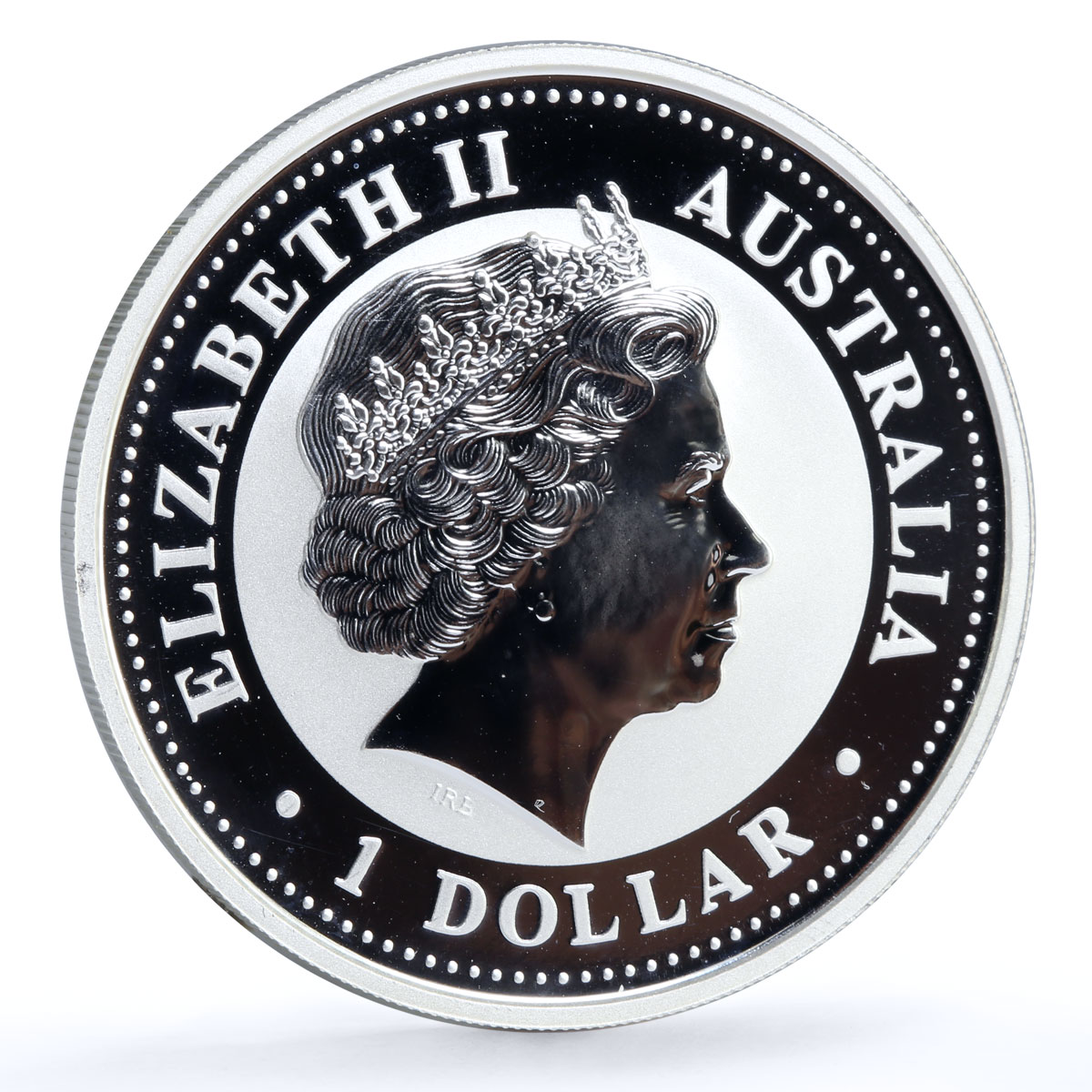 Australia 1 dollar Kookaburra Bird Zodiac Signs Gemini silver coin 2005