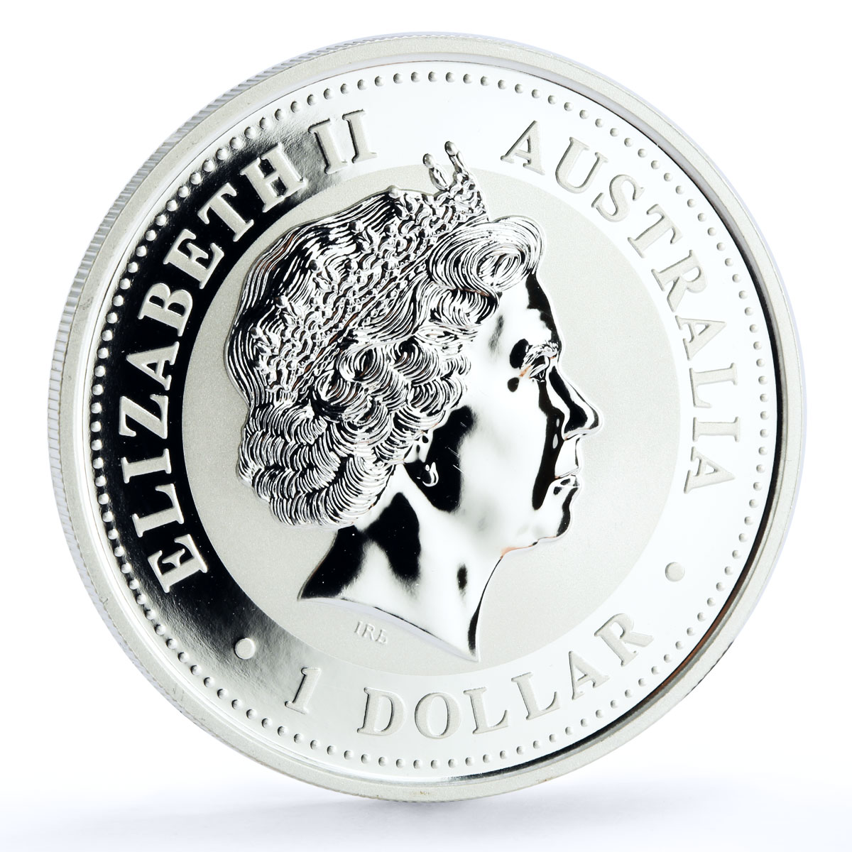 Australia 1 dollar Kookaburra Bird Zodiac Signs Libra silver coin 2005